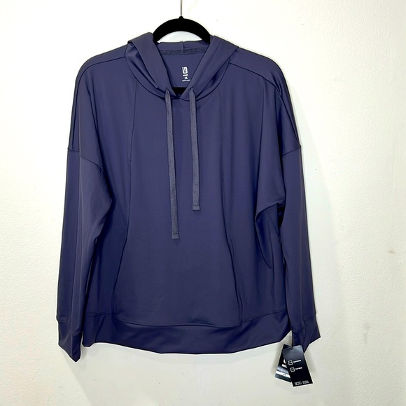 Ideology Hoody Lightweight Gray Pull Over - Picture 1 of 5